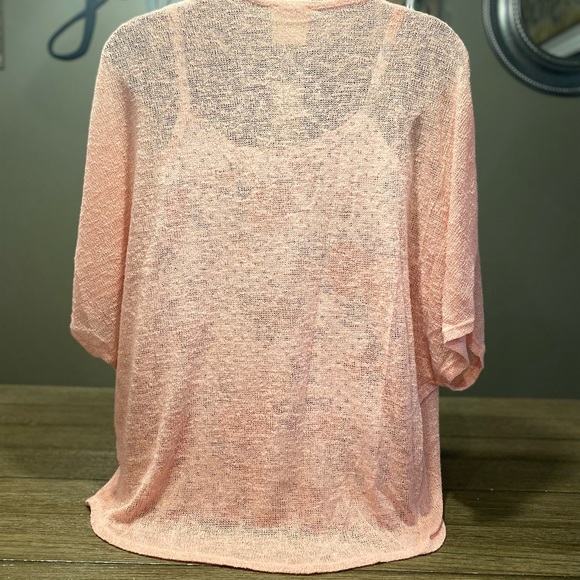 Kimono Style Sleeve Textured Cardigan - Picture 4 of 6